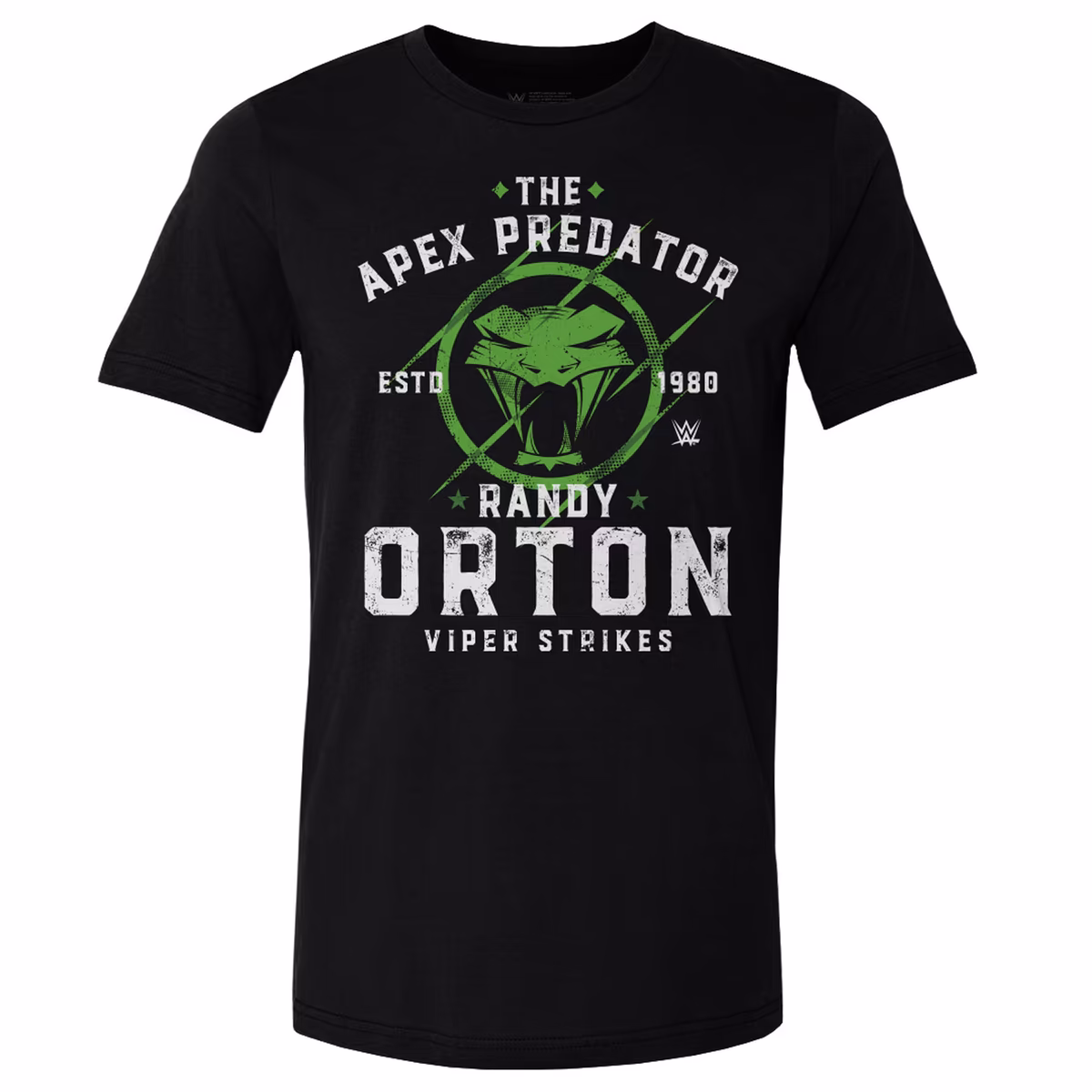 Men's 500 Level  Black Randy Orton T-Shirt