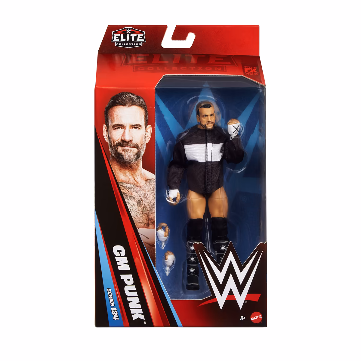 Mattel CM Punk Elite Collection Series 124 Action Figure 7 Mattel CM Punk Elite Collection Series 124 Action Figure
