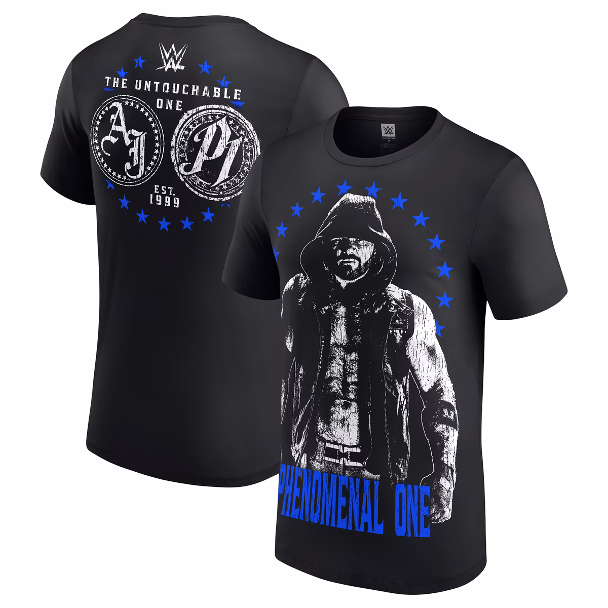 Men's Black AJ Styles Untouchable T-Shirt 9 Men's Black AJ Styles Untouchable T-Shirt