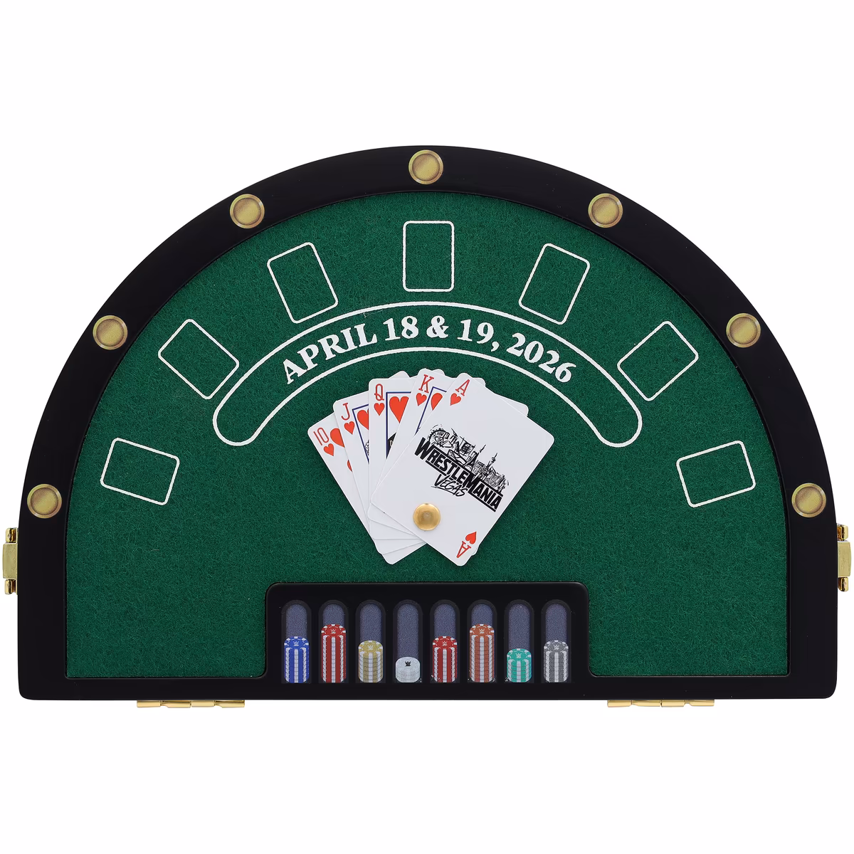 Liv Morgan WWE Autographed WrestleMania 42 Poker Table Mini Title - Limited Edition of 25 5 Liv Morgan WWE Autographed WrestleMania 42 Poker Table Mini Title - Limited Edition of 25