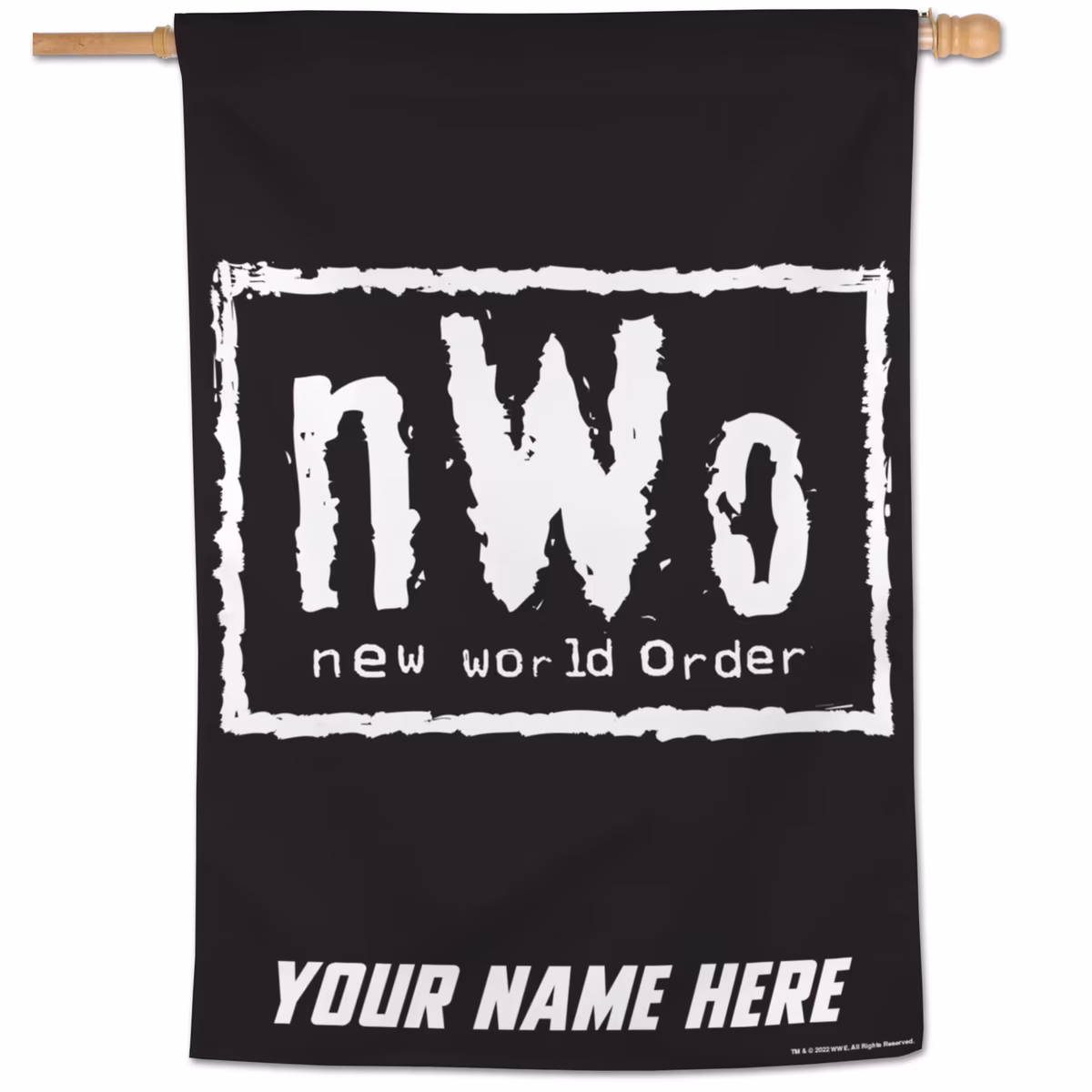 WinCraft nWo 27'' x 37'' One-Sided Personalized Vertical Banner 15 WinCraft nWo 27'' x 37'' One-Sided Personalized Vertical Banner