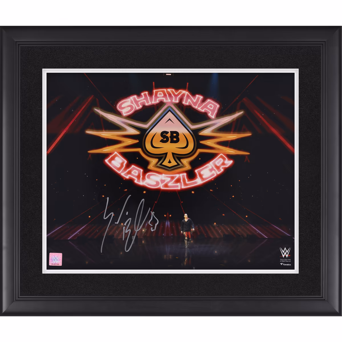 Shayna Baszler WWE Autographed Framed 16" x 20" Entrance Photograph 2 Shayna Baszler WWE Autographed Framed 16" x 20" Entrance Photograph