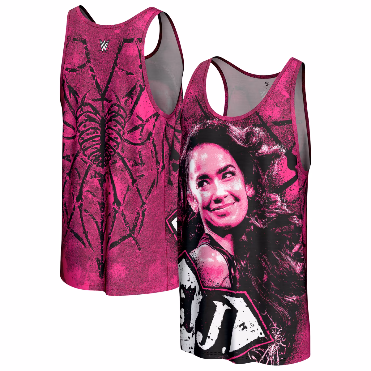 Men's ProSphere Pink AJ Lee Superstar Tank Top