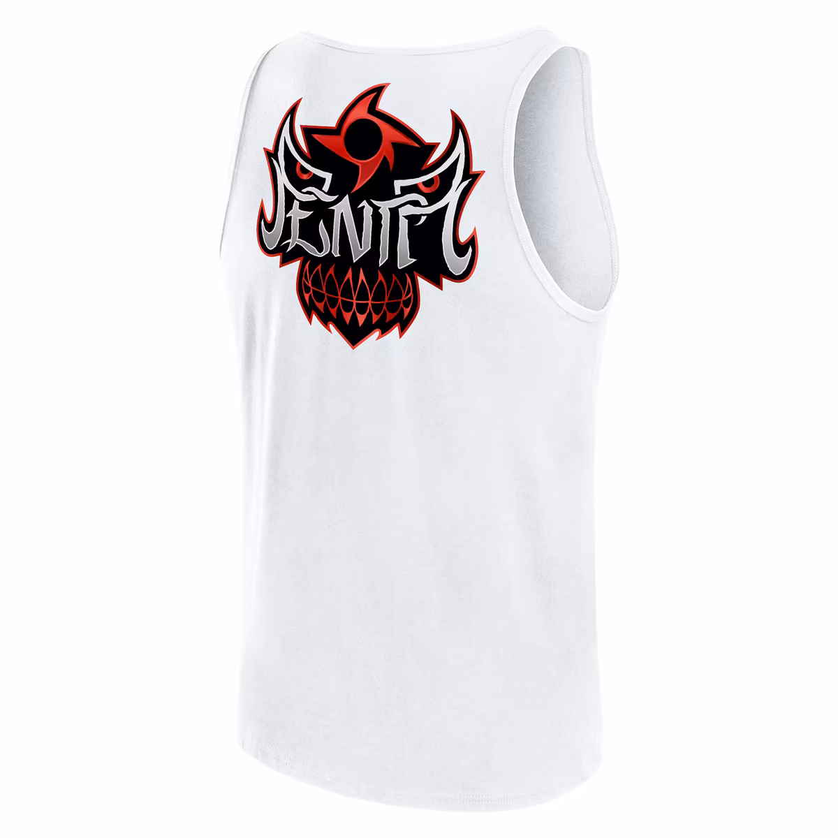 Men's WWE Authentic White Penta Mask Tank Top 4 Men's WWE Authentic White Penta Mask Tank Top