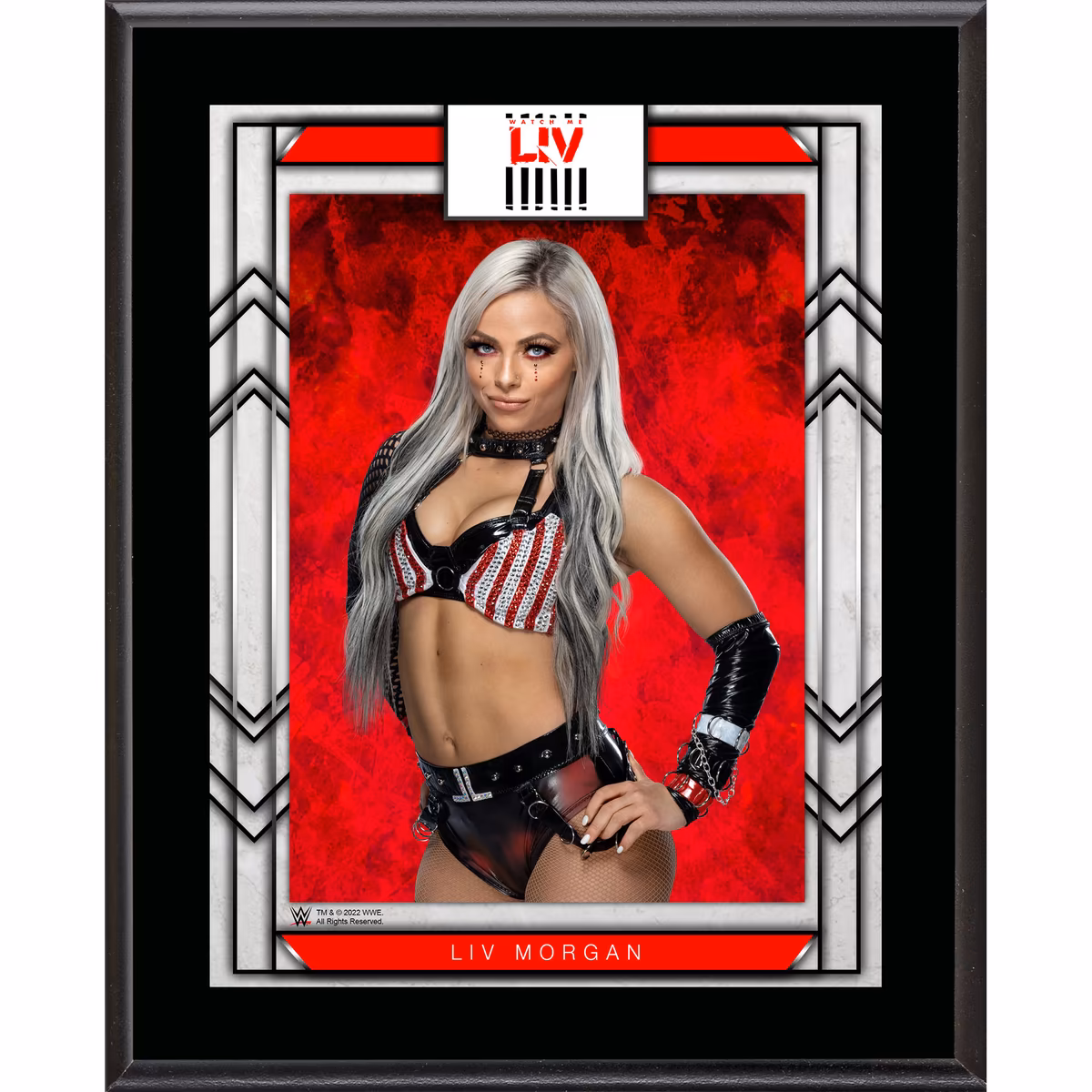 Liv Morgan 10.5" x 13" Sublimated Plaque 10 Liv Morgan 10.5" x 13" Sublimated Plaque