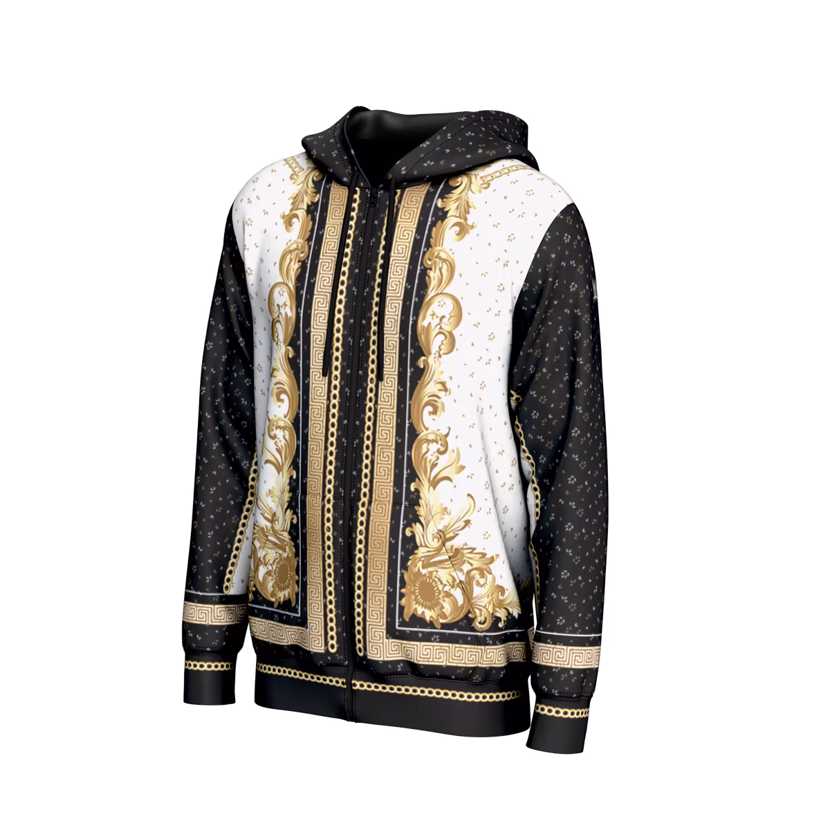 Men's ProSphere Gold The Rock In-Ring Full-Zip Hoodie 3 Men's ProSphere Gold The Rock In-Ring Full-Zip Hoodie