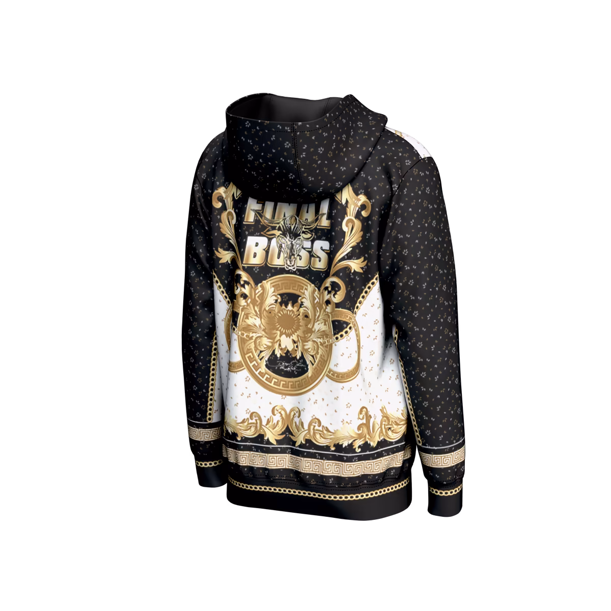 Men's ProSphere Gold The Rock In-Ring Full-Zip Hoodie 4 Men's ProSphere Gold The Rock In-Ring Full-Zip Hoodie