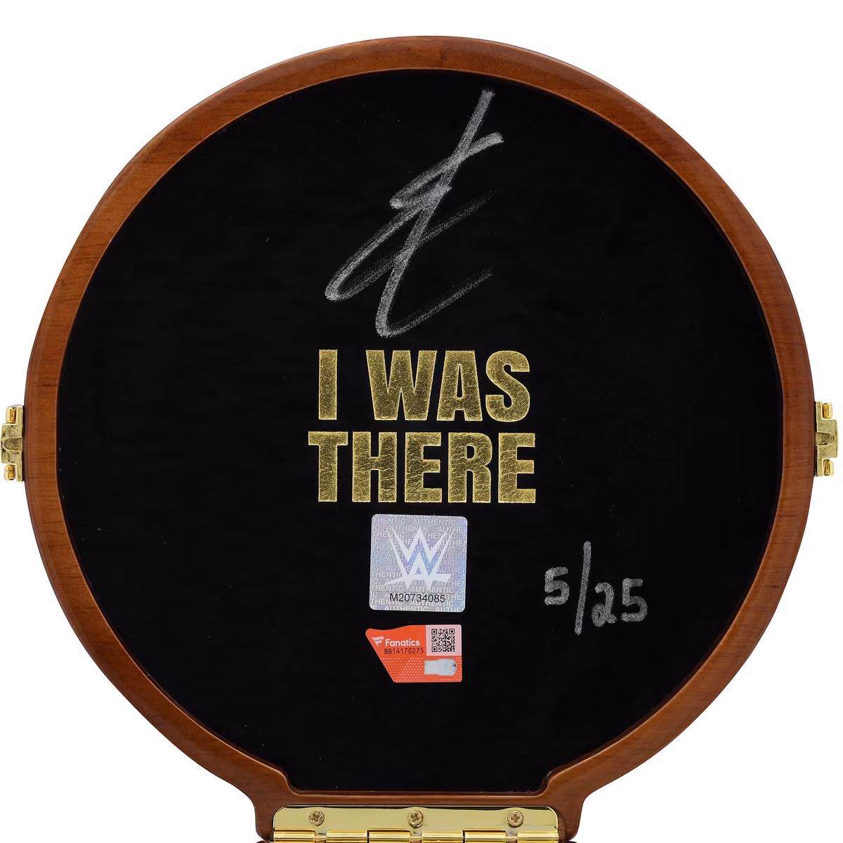 Becky Lynch WWE Autographed WrestleMania 42 Roulette Wheel Mini Title - Limited Edition of 25 3 Becky Lynch WWE Autographed WrestleMania 42 Roulette Wheel Mini Title - Limited Edition of 25