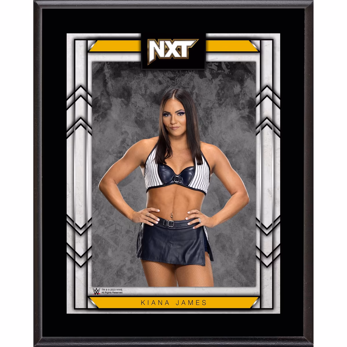 Kiana James WWE NXT 10.5" x 13" Sublimated Plaque 4 Kiana James WWE NXT 10.5" x 13" Sublimated Plaque