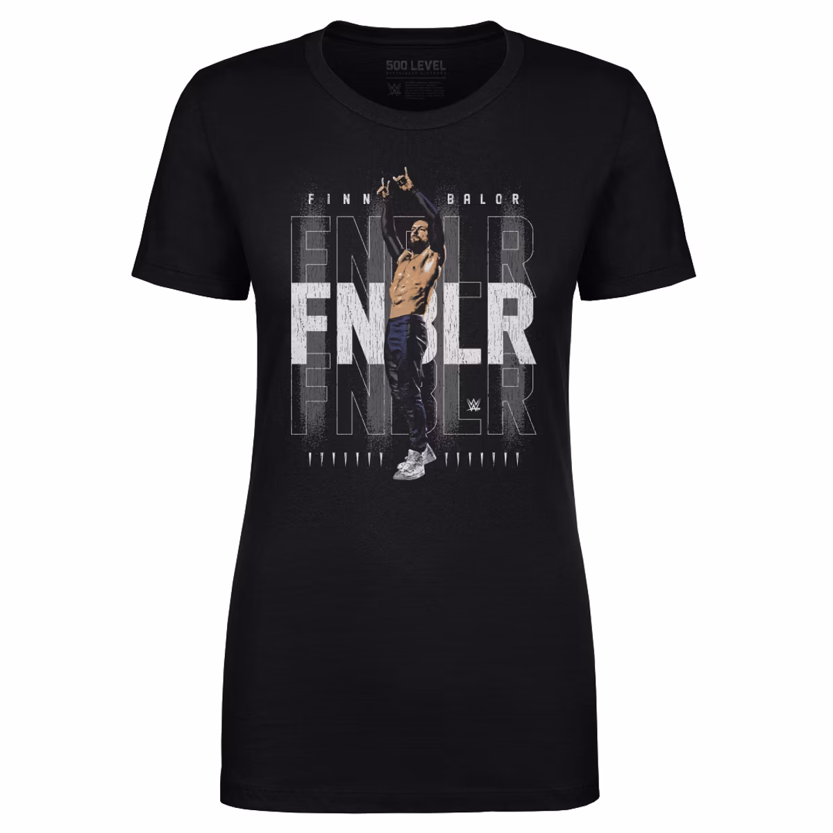 Women's 500 Level Black Finn Bálor  T-Shirt