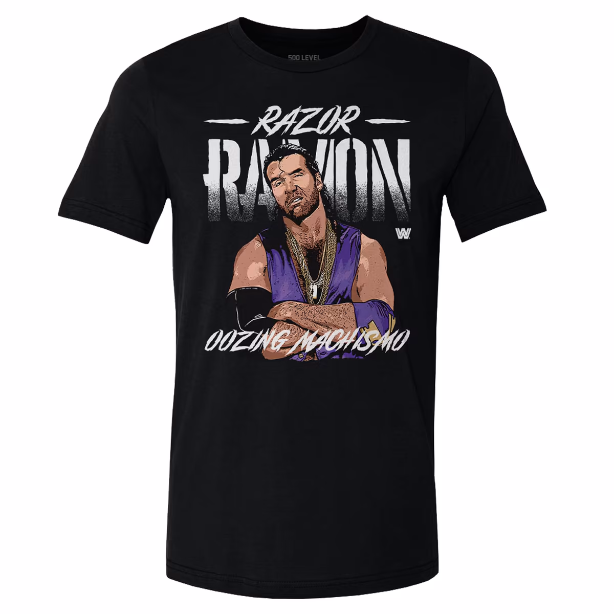 Men's 500 Level Black Razor Ramon Oozing Machismo T-Shirt