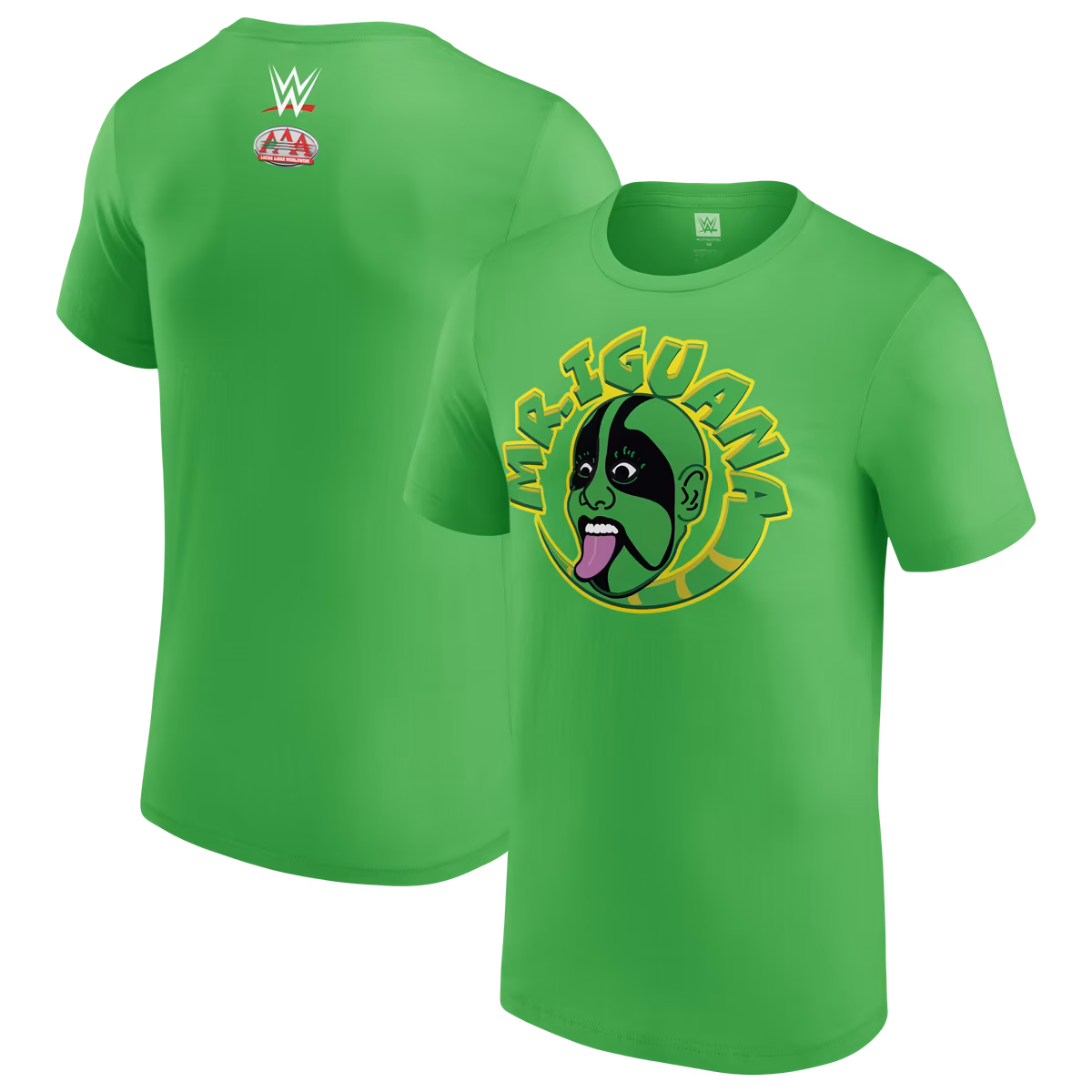 Men's  Green Mr. Iguana Logo T-Shirt