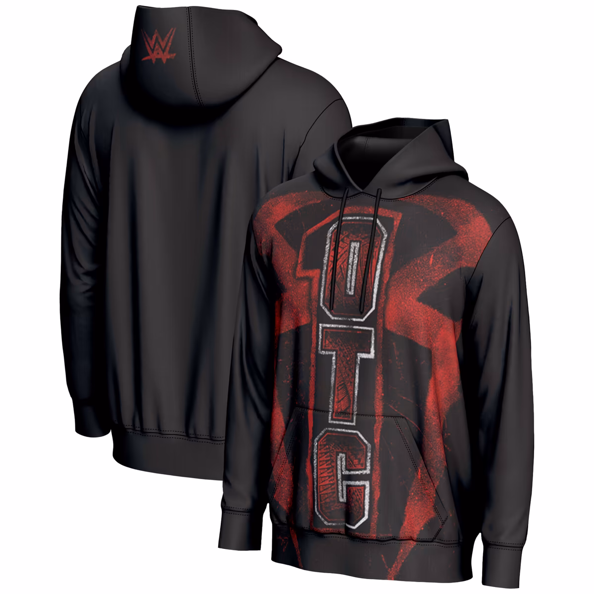 Men's ProSphere Black Roman Reigns OTC Hoodie 7 Men's ProSphere Black Roman Reigns OTC Hoodie