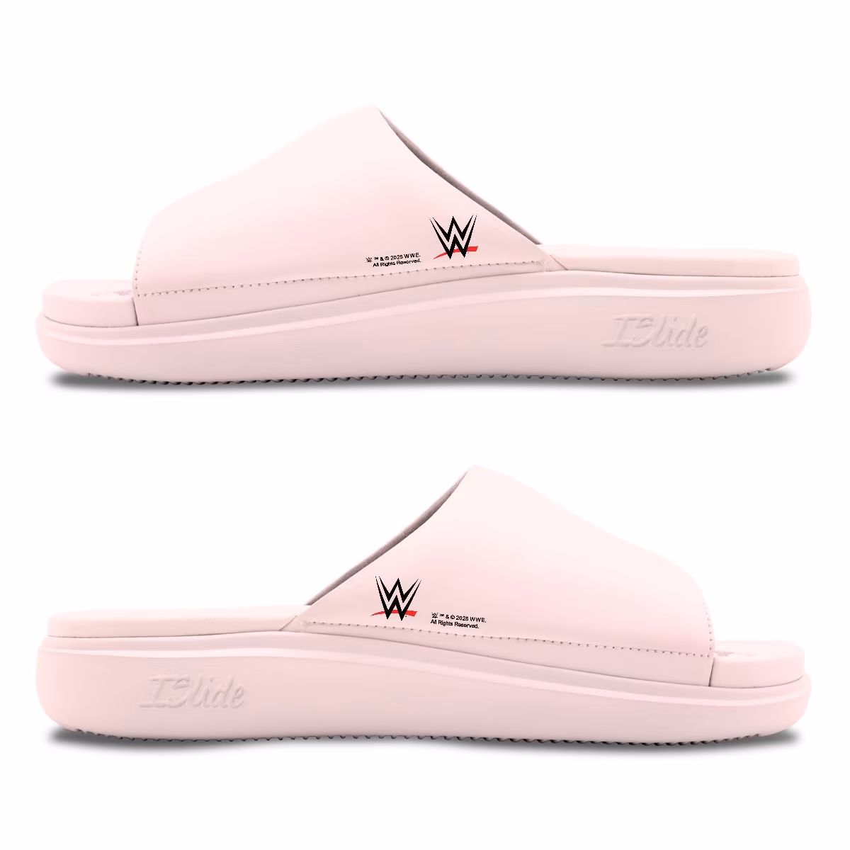 Youth ISlide WWE Logo Motive Slide Sandals 3 Youth ISlide WWE Logo Motive Slide Sandals