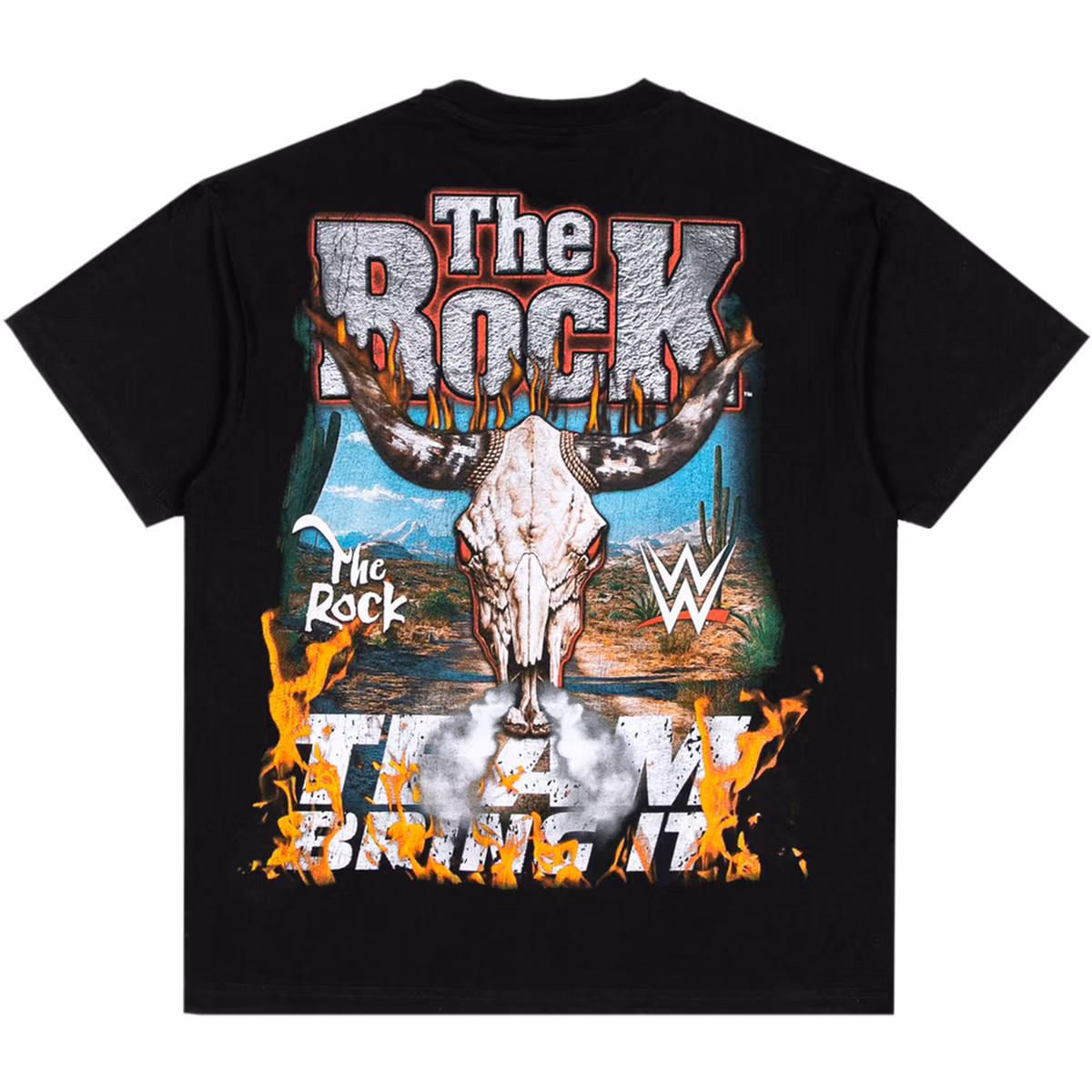 Men's Complex Black The Rock Boxy Bring It T-Shirt 3 Men's Complex Black The Rock Boxy Bring It T-Shirt