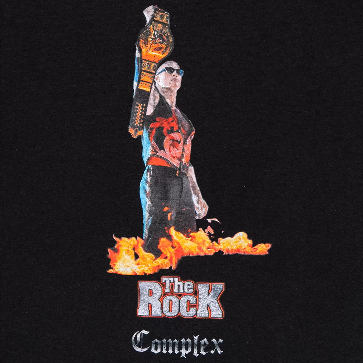 Men's Complex Black The Rock Boxy Bring It T-Shirt 4 Men's Complex Black The Rock Boxy Bring It T-Shirt