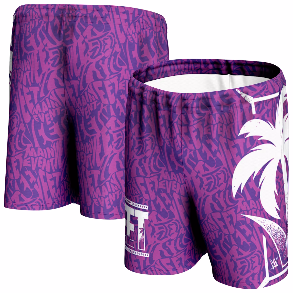 Men's ProSphere Purple Jey Uso Yeet Camo Shorts