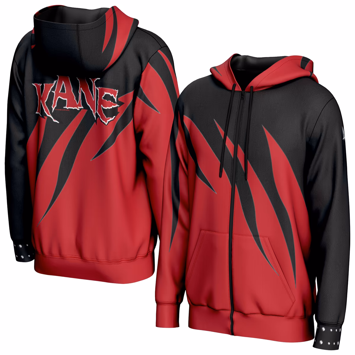 Men's ProSphere Black Kane Flames Full-Zip Hoodie