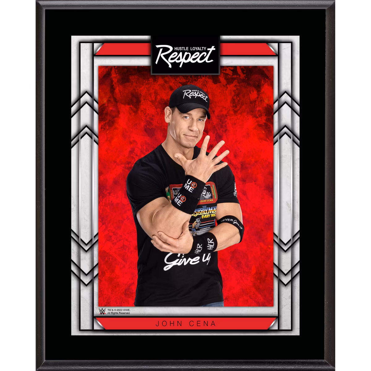 John Cena 10.5" x 13" Sublimated Plaque 13 John Cena 10.5" x 13" Sublimated Plaque