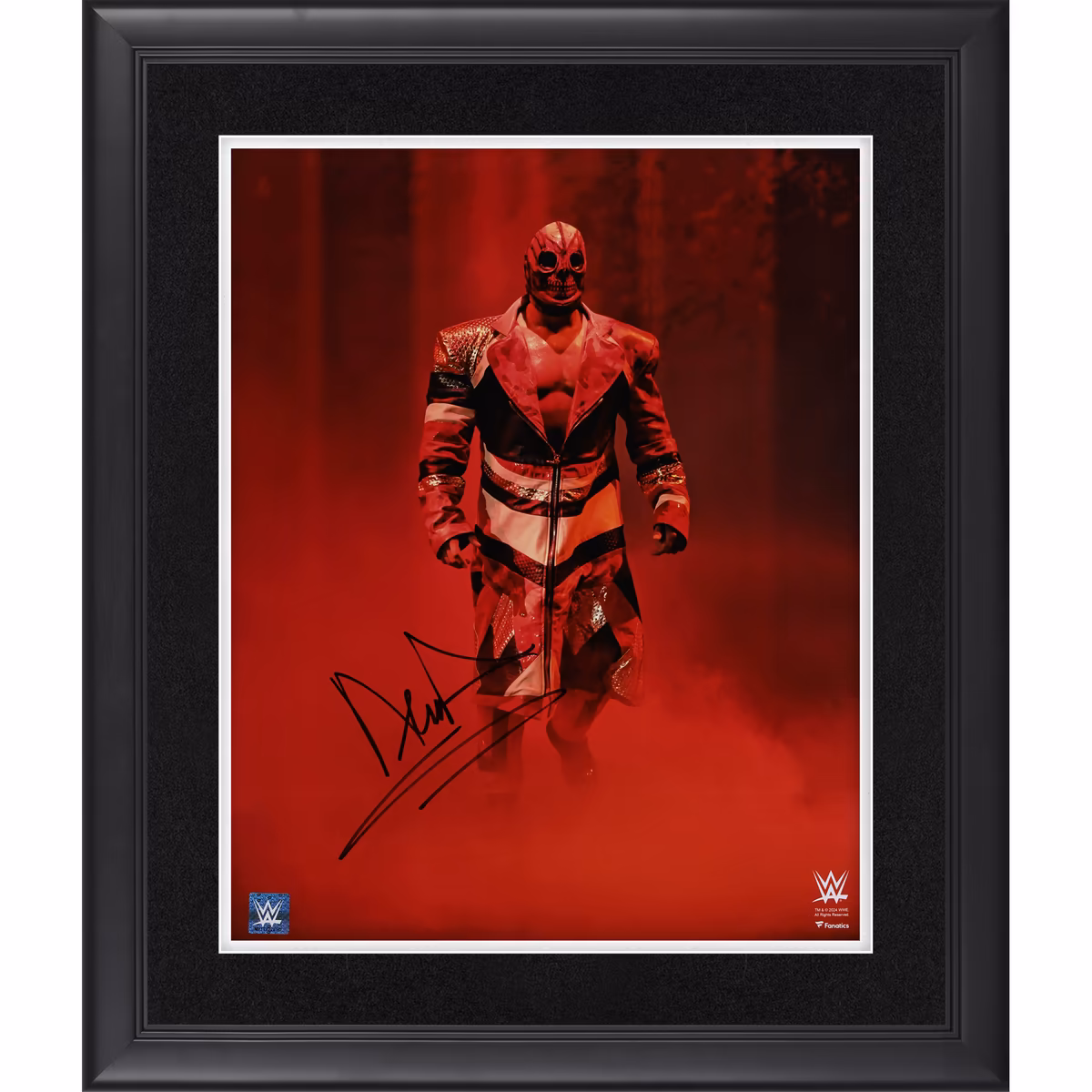 Andrade WWE Autographed Framed 16" x 20" Vertical Entrance Photograph 8 Andrade WWE Autographed Framed 16" x 20" Vertical Entrance Photograph