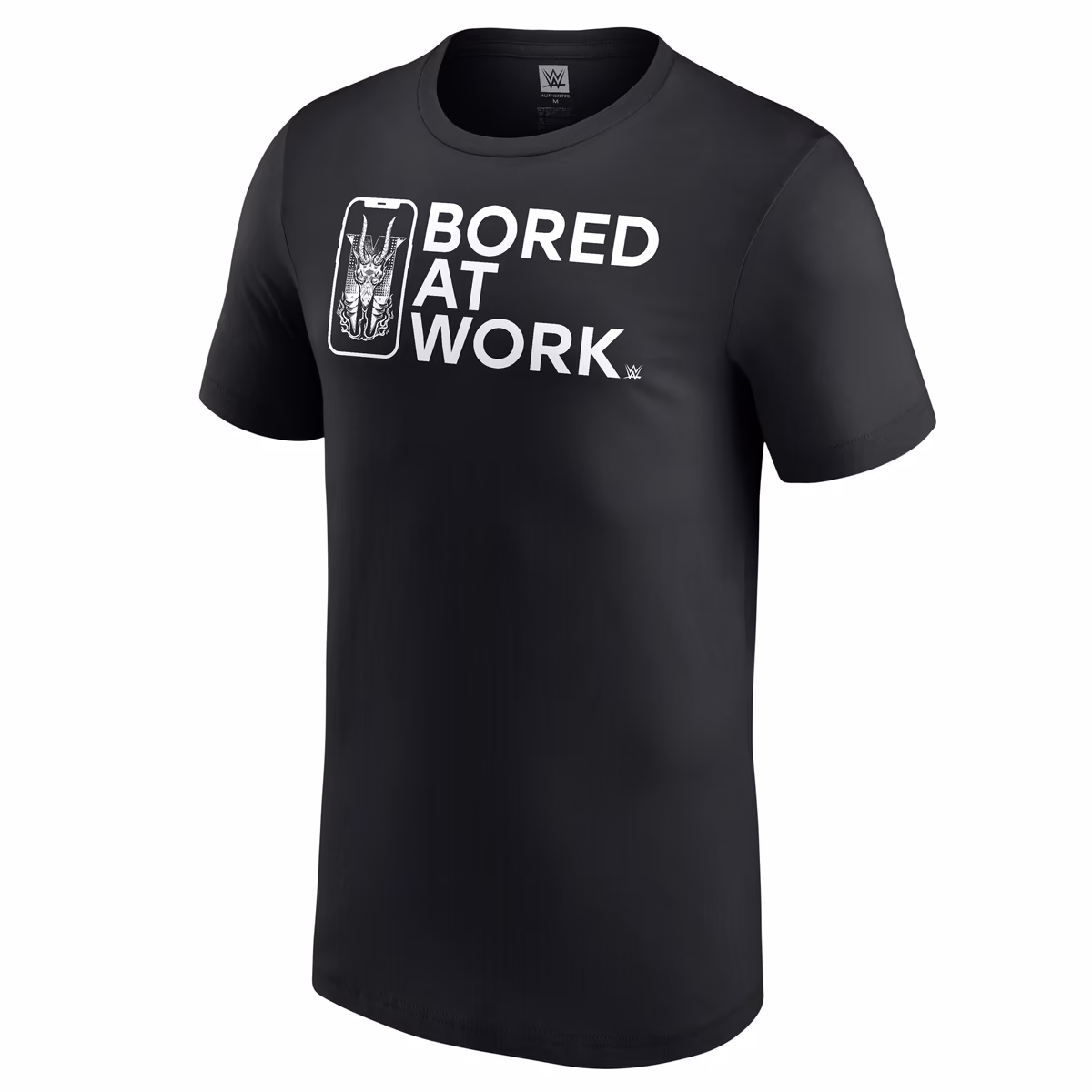 Men's Black Drew McIntyre Bored At Work T-Shirt 3 Men's Black Drew McIntyre Bored At Work T-Shirt