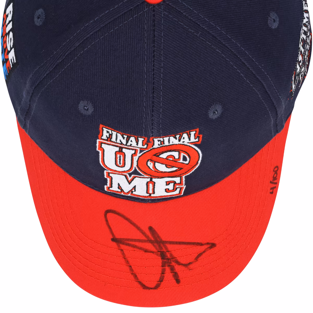 John Cena WWE Autographed Farewell Tour 2025 Washington D.C. Final Match Cap - Limited Edition of 100 5 John Cena WWE Autographed Farewell Tour 2025 Washington D.C. Final Match Cap - Limited Edition of 100