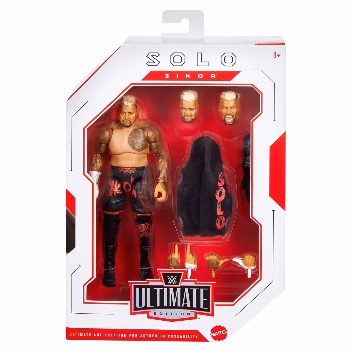 Mattel Solo Sikoa Ultimate Edition Wave 24 Action Figure 6 Mattel Solo Sikoa Ultimate Edition Wave 24 Action Figure