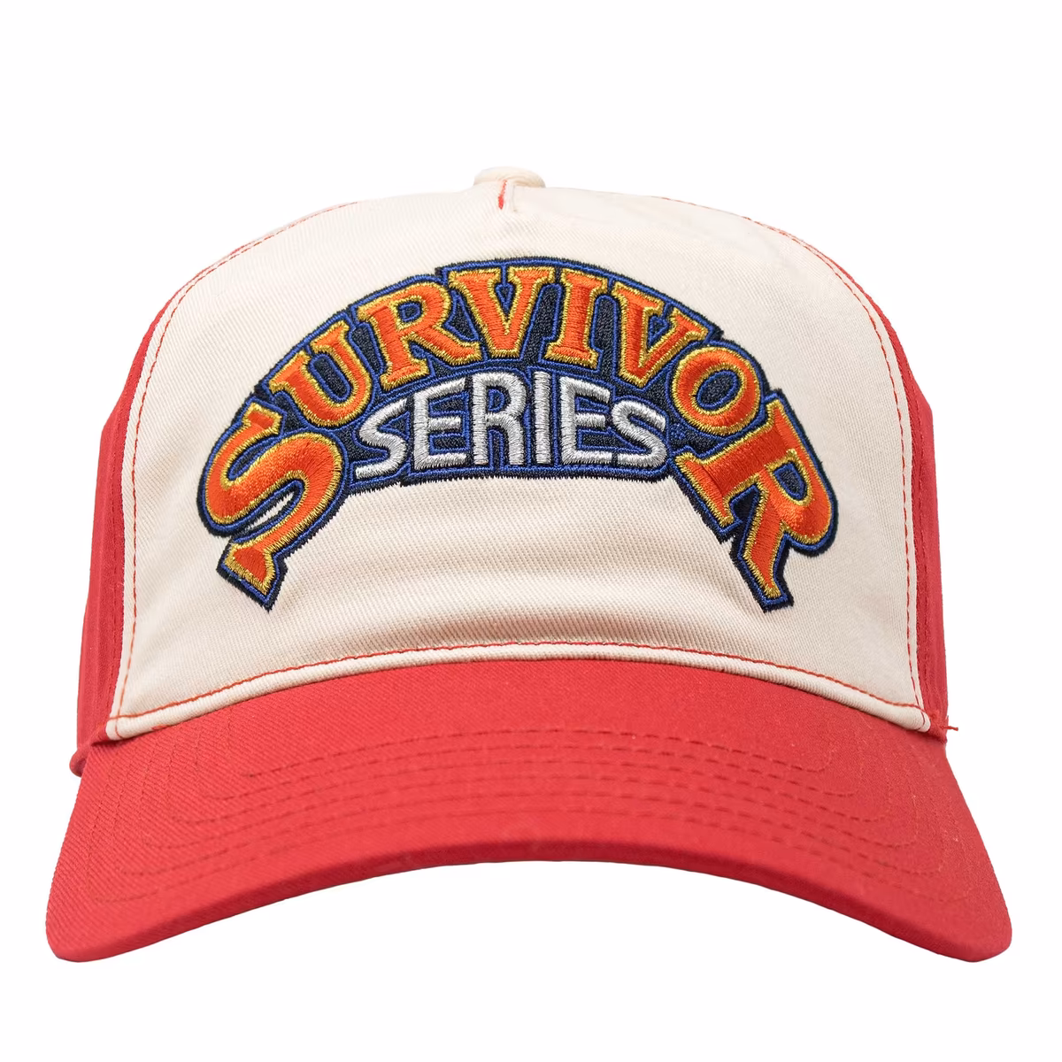 Men's Ripple Junction Natural/Red Survivor Series Vintage Adjustable Hat 3 Men's Ripple Junction Natural/Red Survivor Series Vintage Adjustable Hat