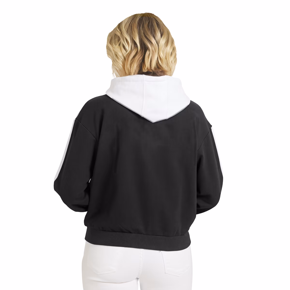 Women's WEAR by Erin Andrews Black SummerSlam 2026 Colorblock Full-Zip Hoodie 3 Women's WEAR by Erin Andrews Black SummerSlam 2026 Colorblock Full-Zip Hoodie