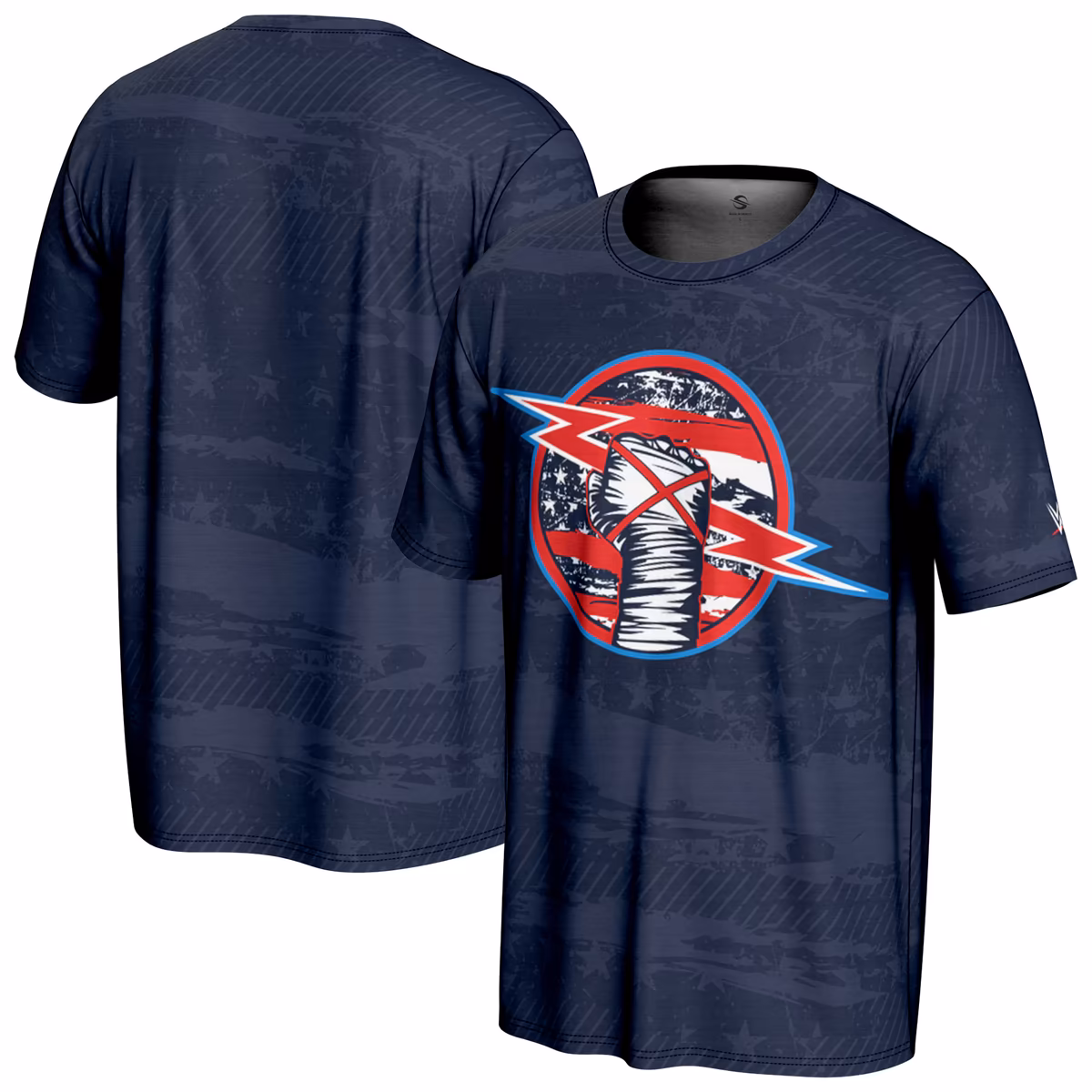 Youth ProSphere Navy CM Punk Americana T-Shirt 12 Youth ProSphere Navy CM Punk Americana T-Shirt