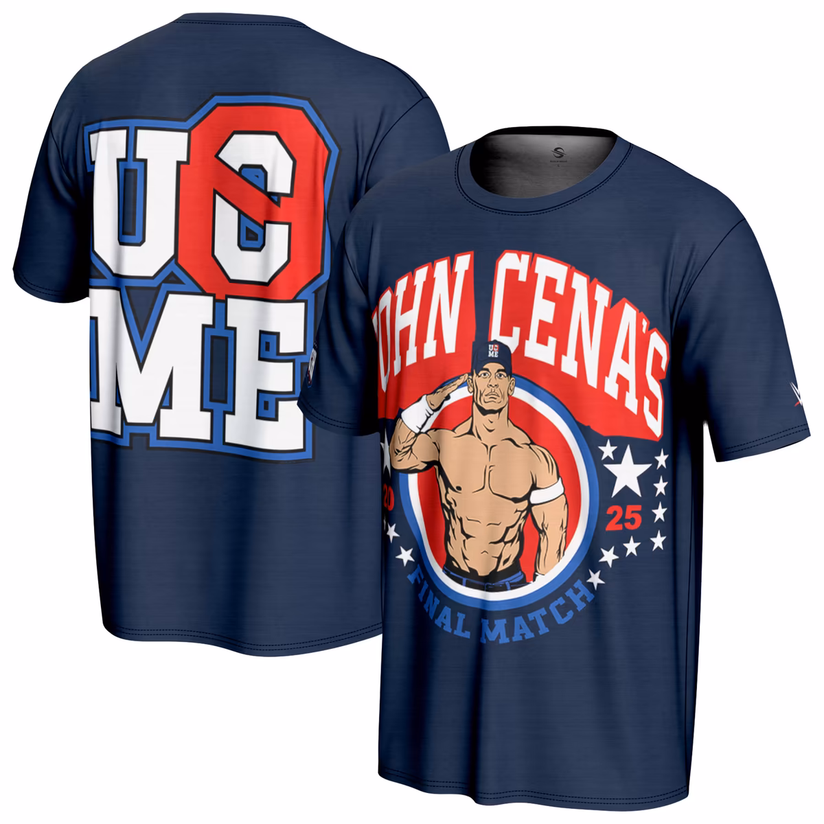 Men's ProSphere Navy John Cena Final Match T-Shirt