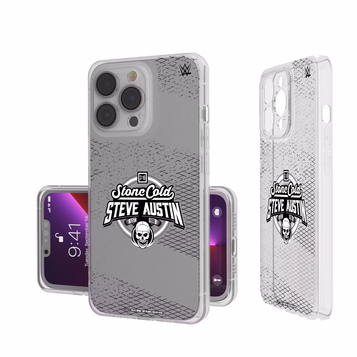Keyscaper  "Stone Cold" Steve Austin Steel Clear iPhone Case