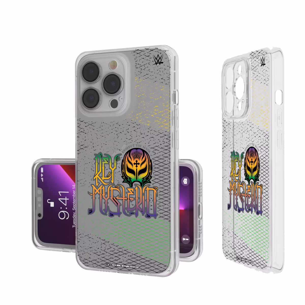 Keyscaper  Rey Mysterio Steel Clear iPhone Case
