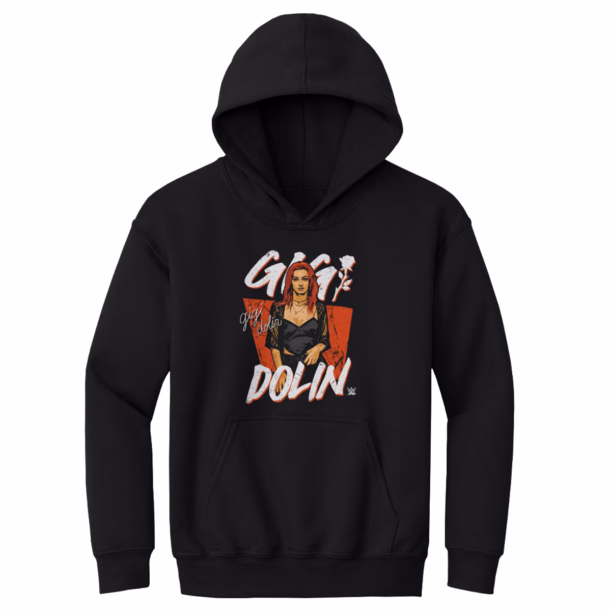 Youth 500 Level Black Gigi Dolin Pose Pullover Hoodie
