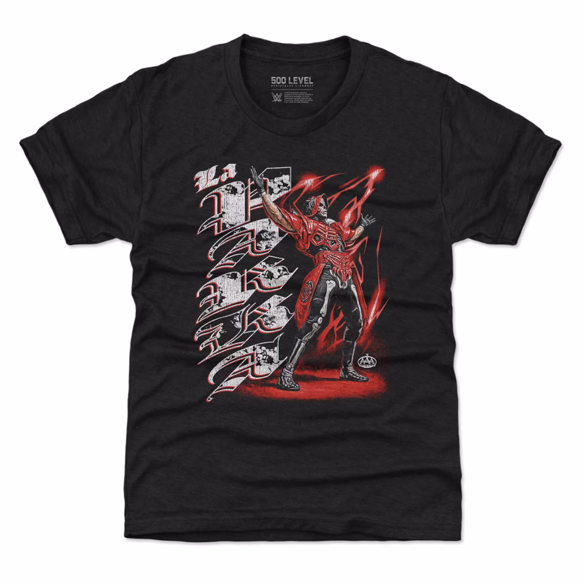 Youth 500 Level Black La Parka Vertical T-Shirt 2 Youth 500 Level Black La Parka Vertical T-Shirt