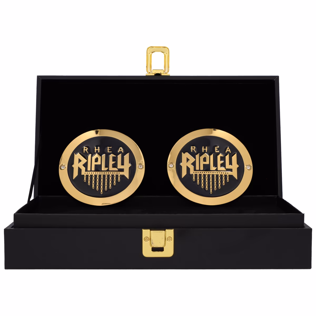 Rhea Ripley Replica Side Plate Box Set 20 Rhea Ripley Replica Side Plate Box Set