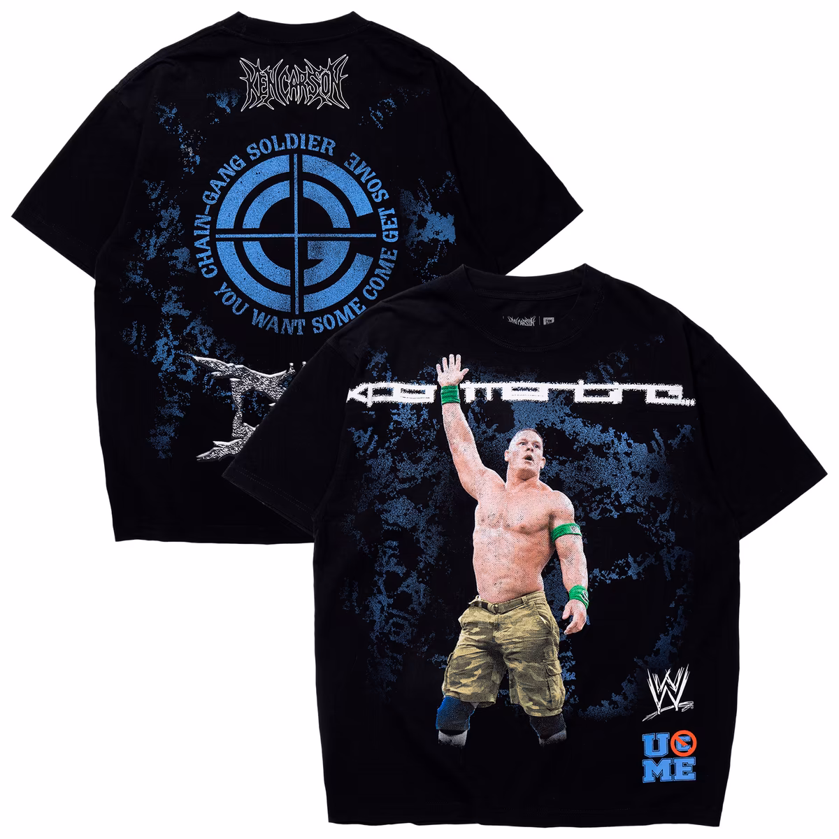 Unisex Complex x WWE x Ken Carson Black John Cena T-Shirt 2 Unisex Complex x WWE x Ken Carson Black John Cena T-Shirt