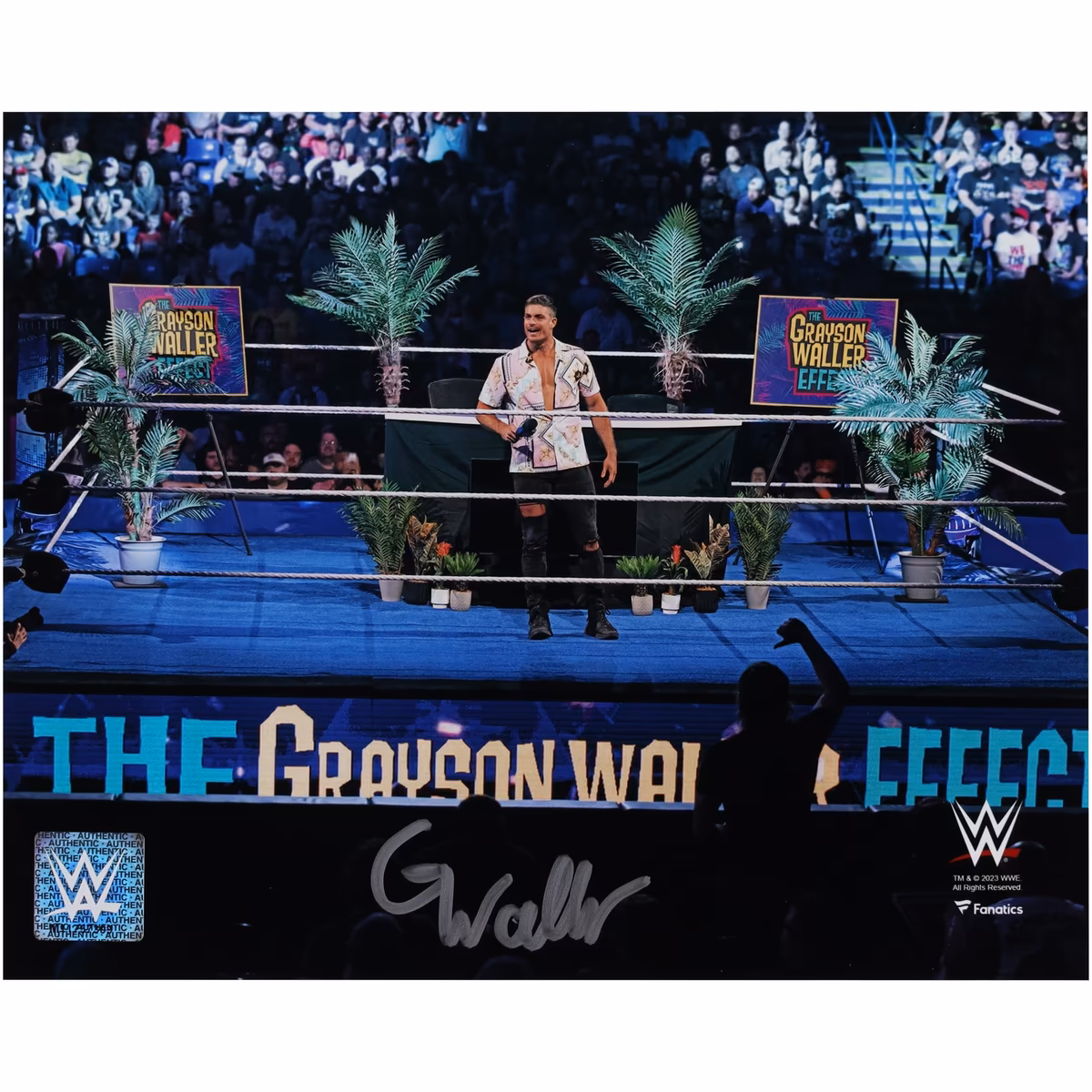 Grayson Waller WWE Autographed 8" x 10" The Grayson Waller Effect Photograph