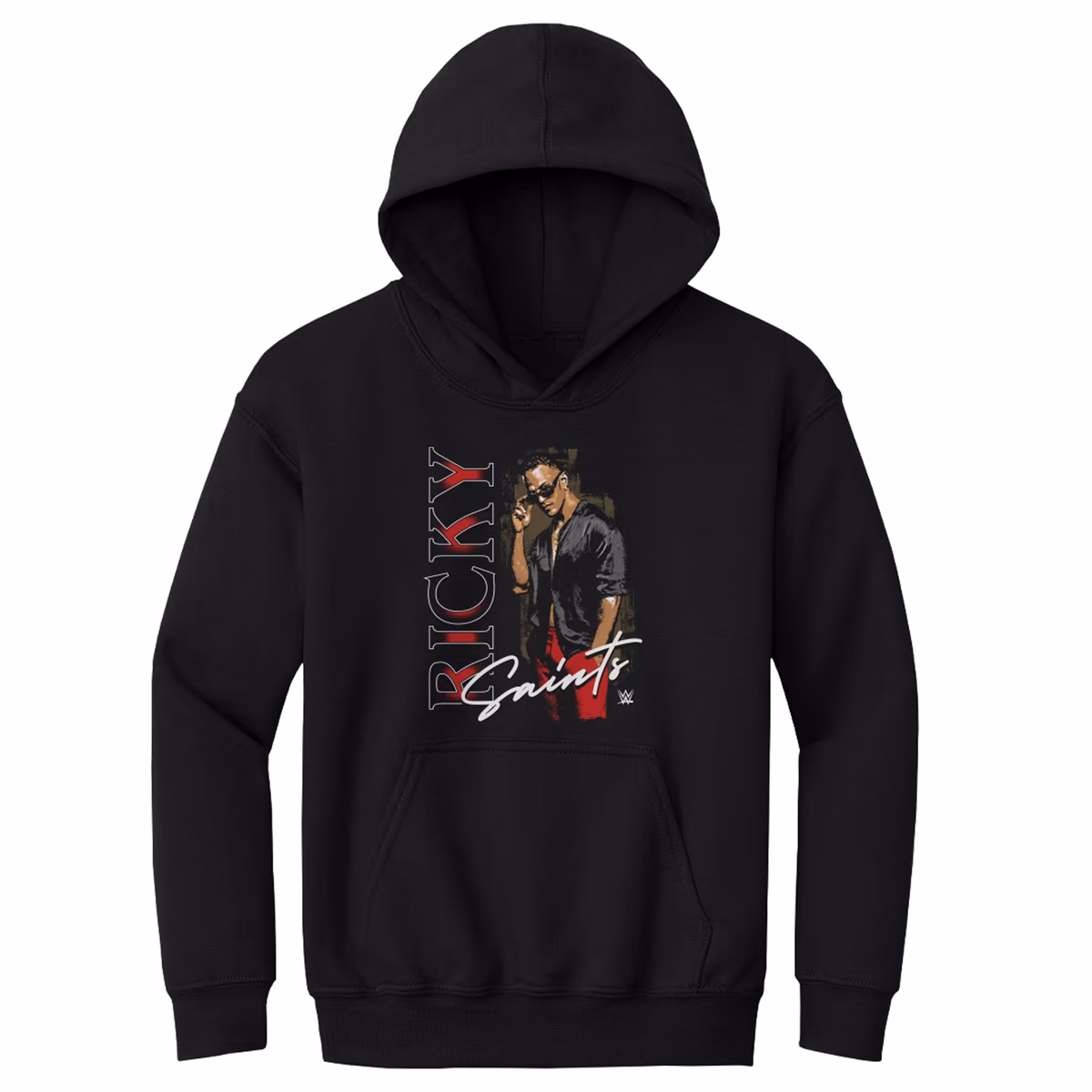 Youth 500 Level Black Ricky Saints Vertical Name Hoodie 2 Youth 500 Level Black Ricky Saints Vertical Name Hoodie