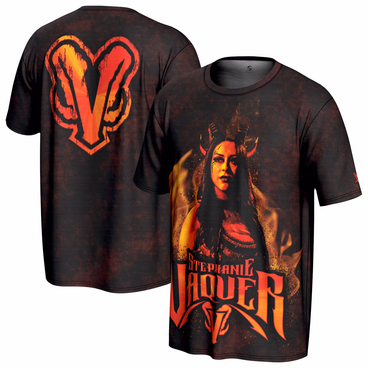 Men's ProSphere  Black Stephanie Vaquer Dark Angel Graphic T-Shirt