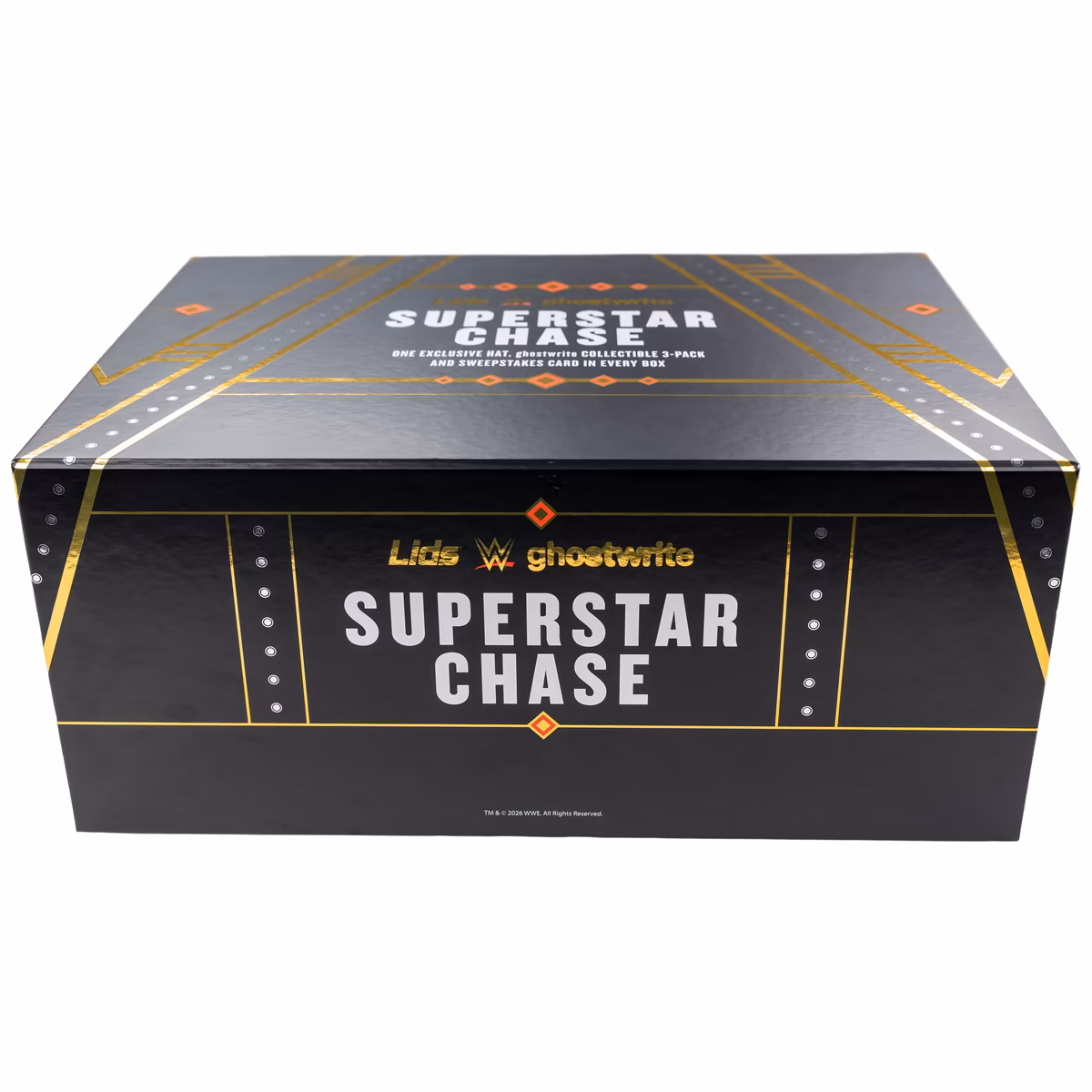 WWE x Lids x ghostwrite Superstar Chase Mystery Box 2 WWE x Lids x ghostwrite Superstar Chase Mystery Box