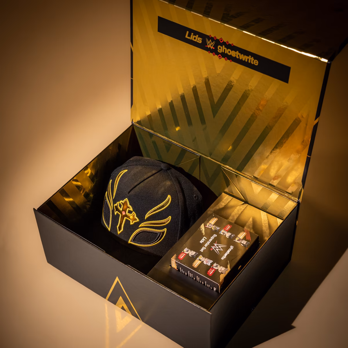 WWE x Lids x ghostwrite Superstar Chase Mystery Box 8 WWE x Lids x ghostwrite Superstar Chase Mystery Box