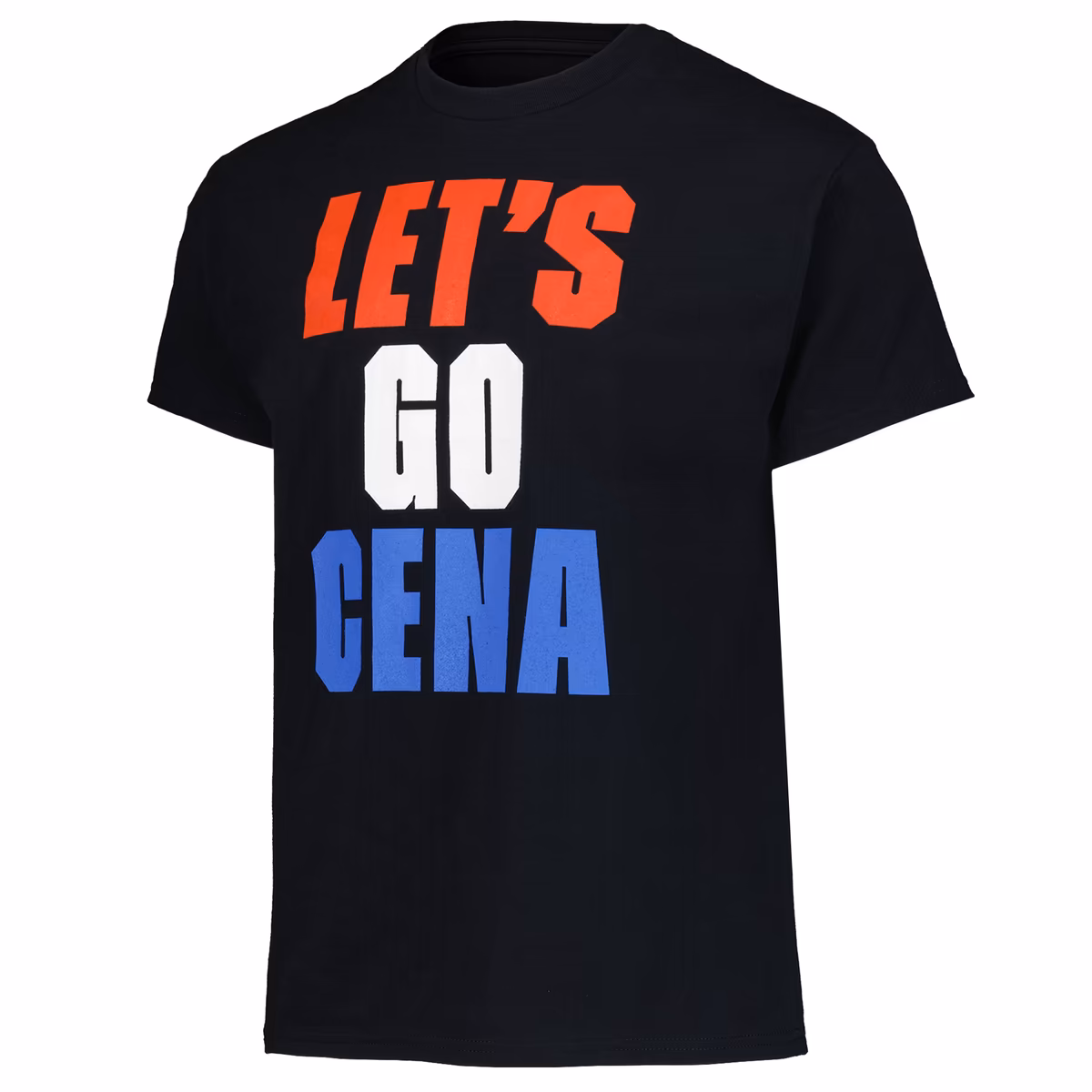 Men's Black John Cena Let's Go Cena/Cena Sucks Reversible T-Shirt 3 Men's Black John Cena Let's Go Cena/Cena Sucks Reversible T-Shirt