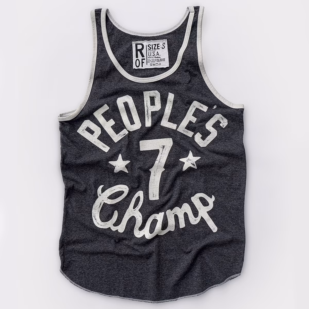 Men's Roots of Fight Black The Rock People's Champ Tank Top 3 Men's Roots of Fight Black The Rock People's Champ Tank Top