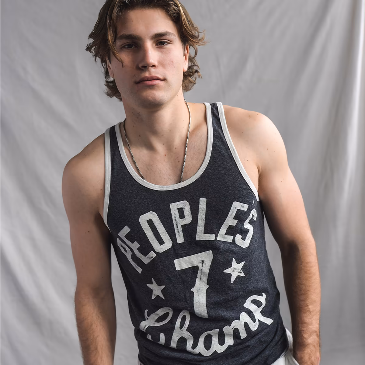 Men's Roots of Fight Black The Rock People's Champ Tank Top 5 Men's Roots of Fight Black The Rock People's Champ Tank Top
