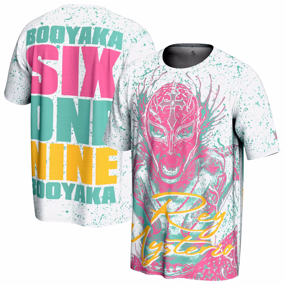 Men's ProSphere White Rey Mysterio 619 T-Shirt 7 Men's ProSphere White Rey Mysterio 619 T-Shirt