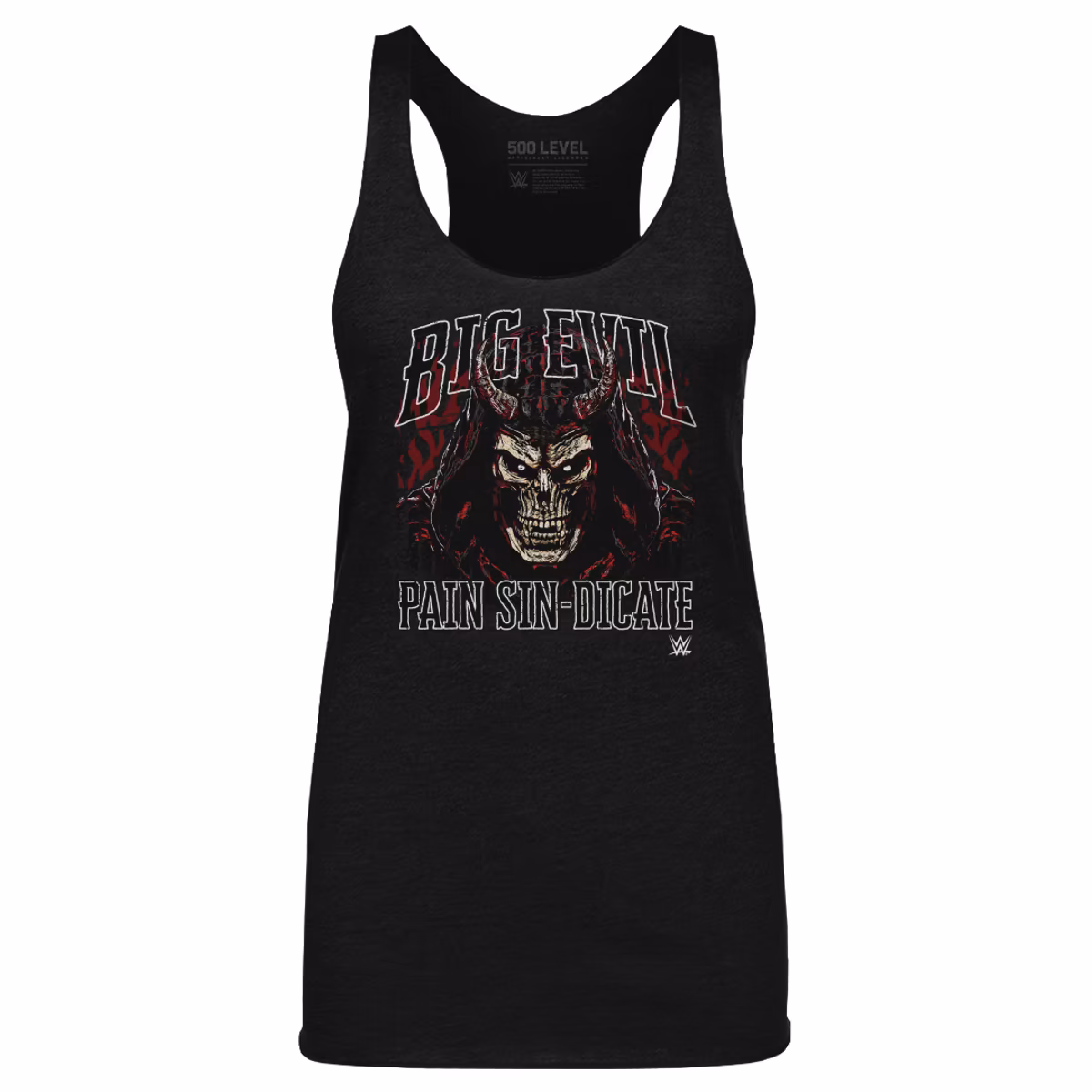 Women's 500 Level Heather Black The Undertaker Big Evil Pain Sin-Dicate Tri-Blend Tank Top 1 Women's 500 Level Heather Black The Undertaker Big Evil Pain Sin-Dicate Tri-Blend Tank Top