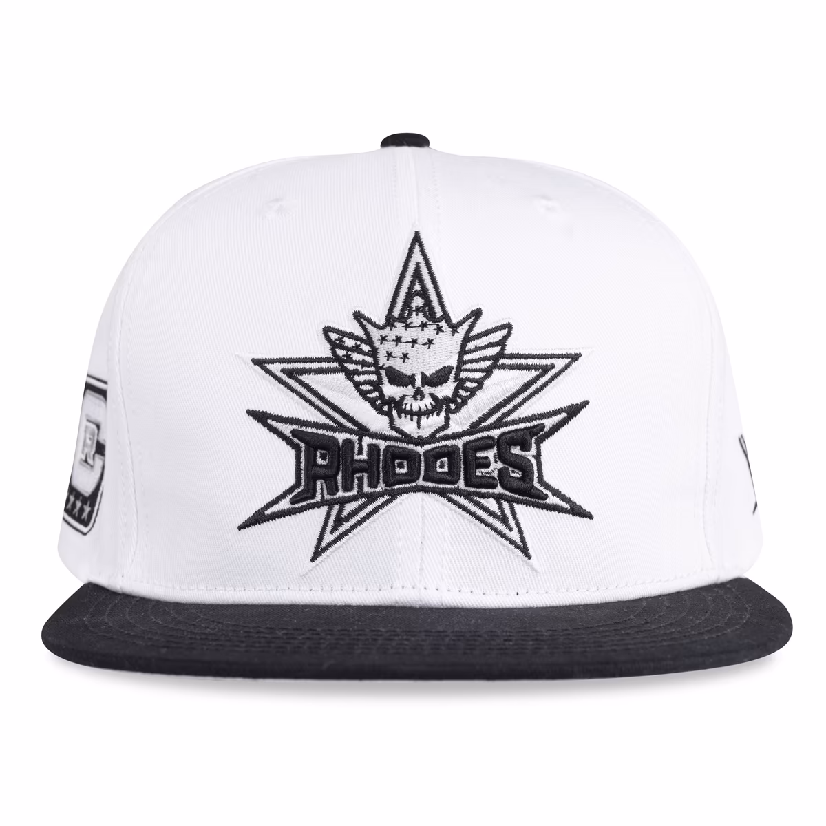 Men's White/Black Cody Rhodes White Collection Flat Brim Snapback Hat 9 Men's White/Black Cody Rhodes White Collection Flat Brim Snapback Hat