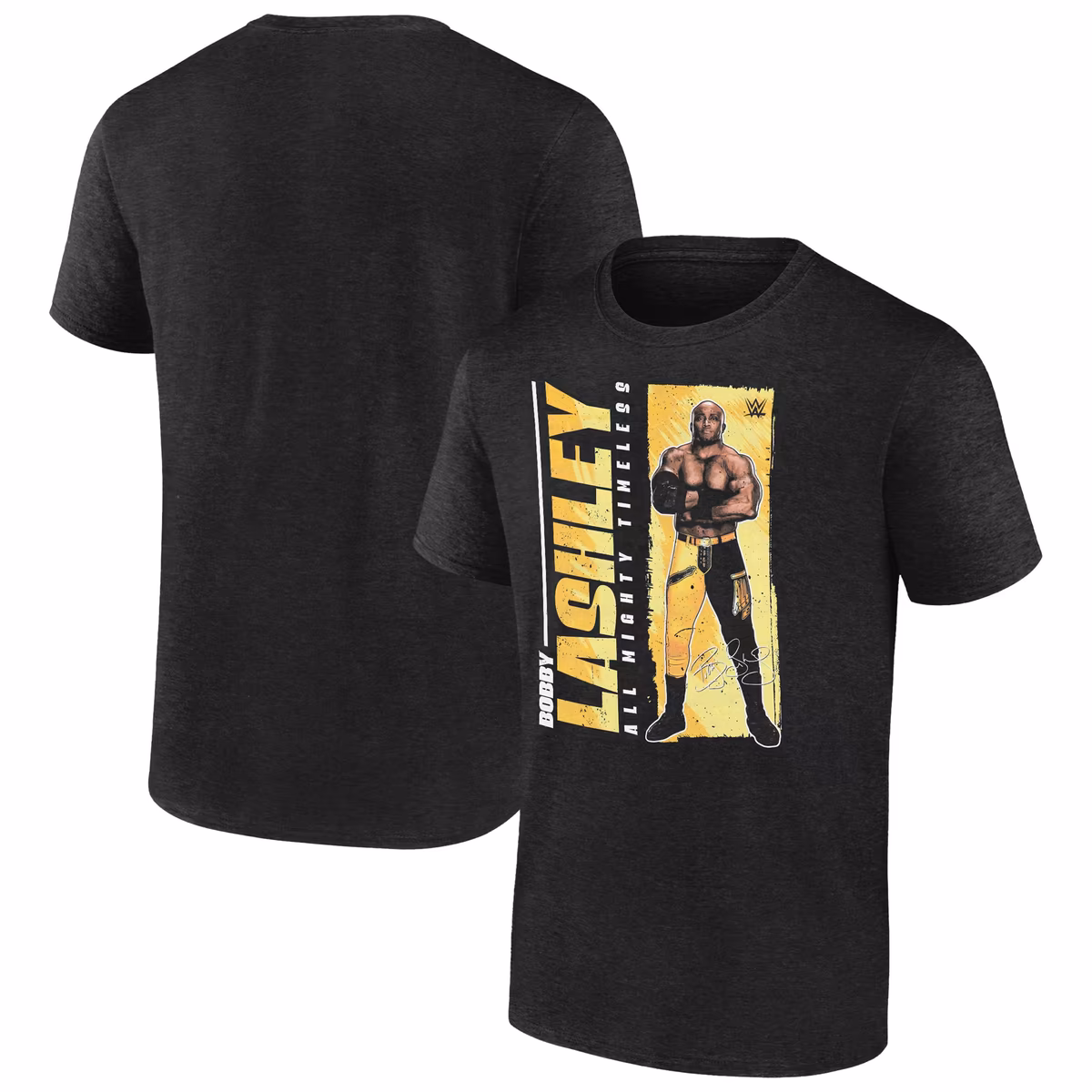 Men's 500 Level Bobby Lashley Black All Mighty Timeless Tri-Blend T-Shirt