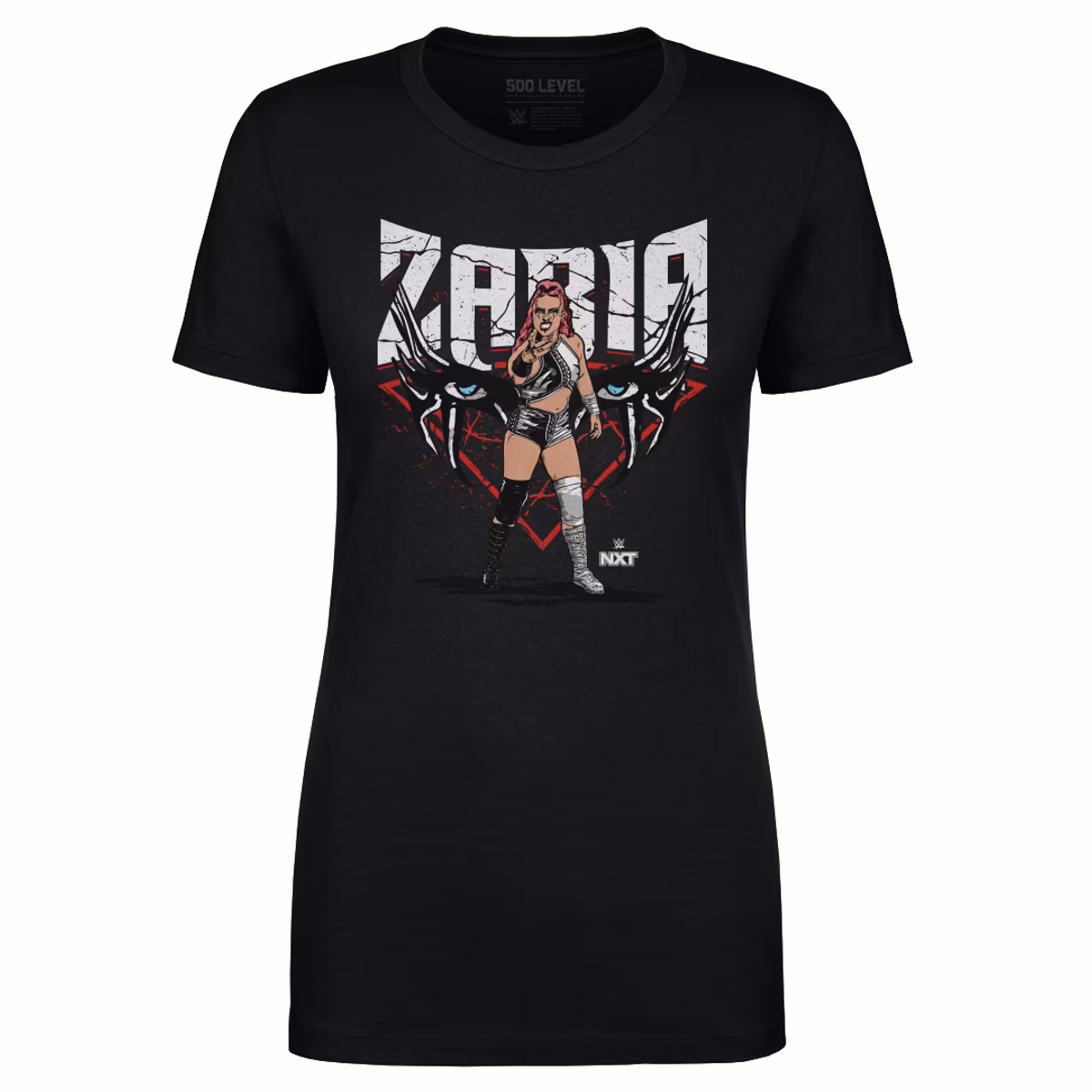 Women's 500 Level Black Zaria Eyes T-Shirt
